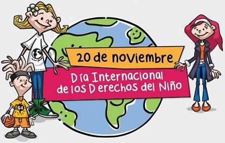 20 de noviembre: DÍA INTERNACIONAL DE LA INFANCIA